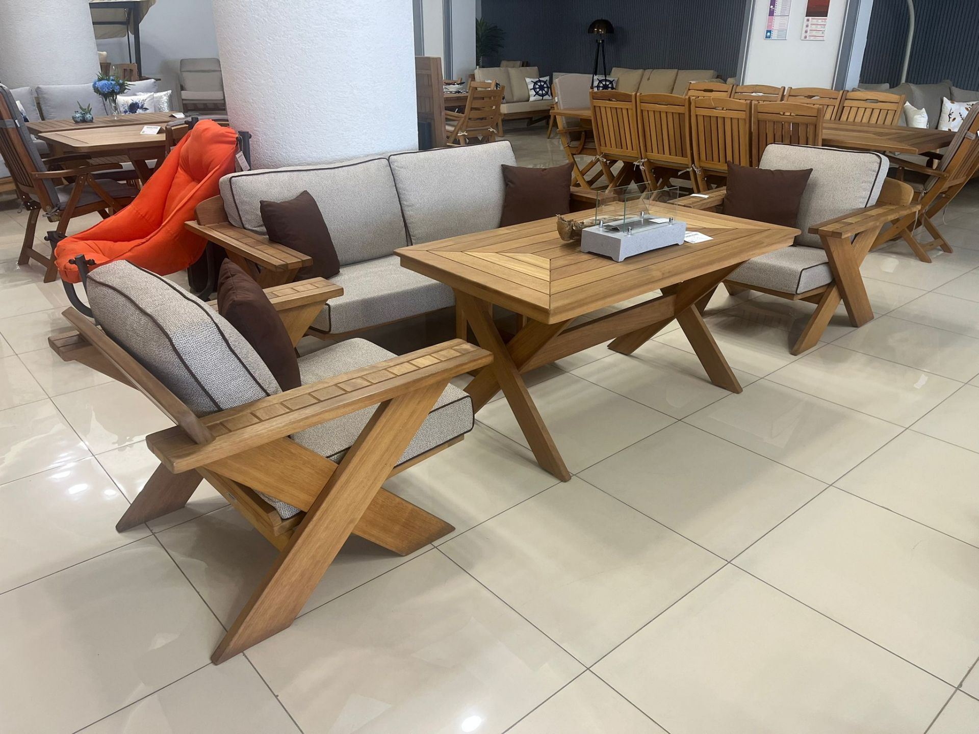 ANKA İROKO OTURMA SETİ