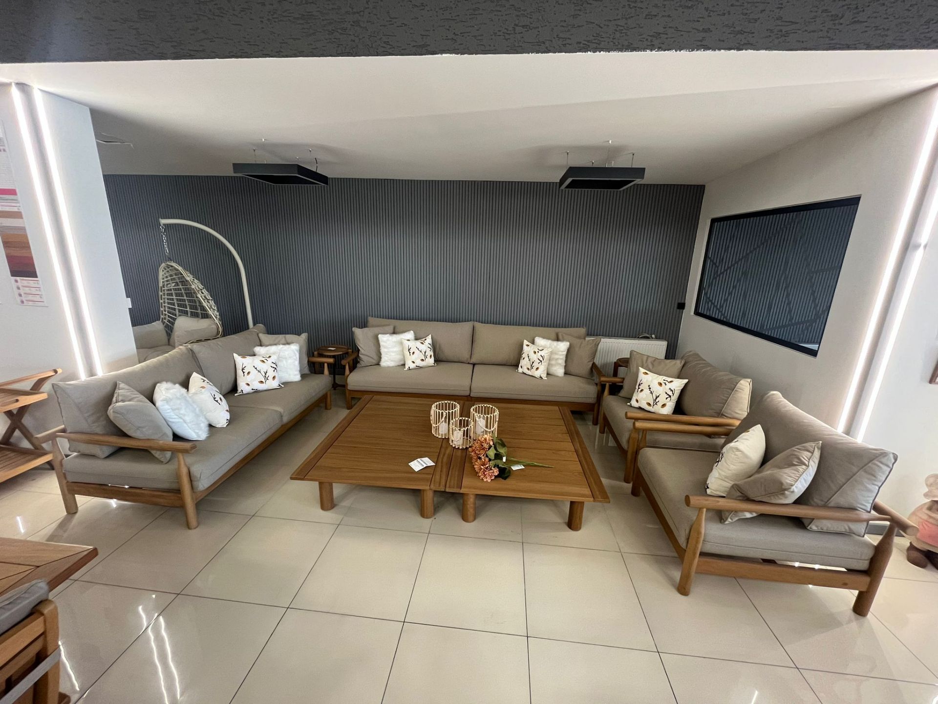 TILSIM İROKO OTURMA SETİ