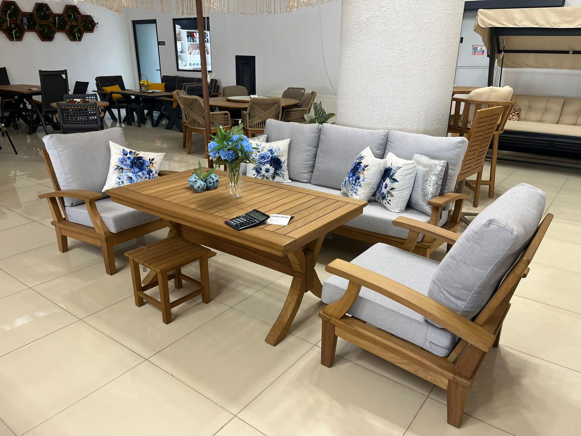 PARMA İROKO OTURMA SETİ