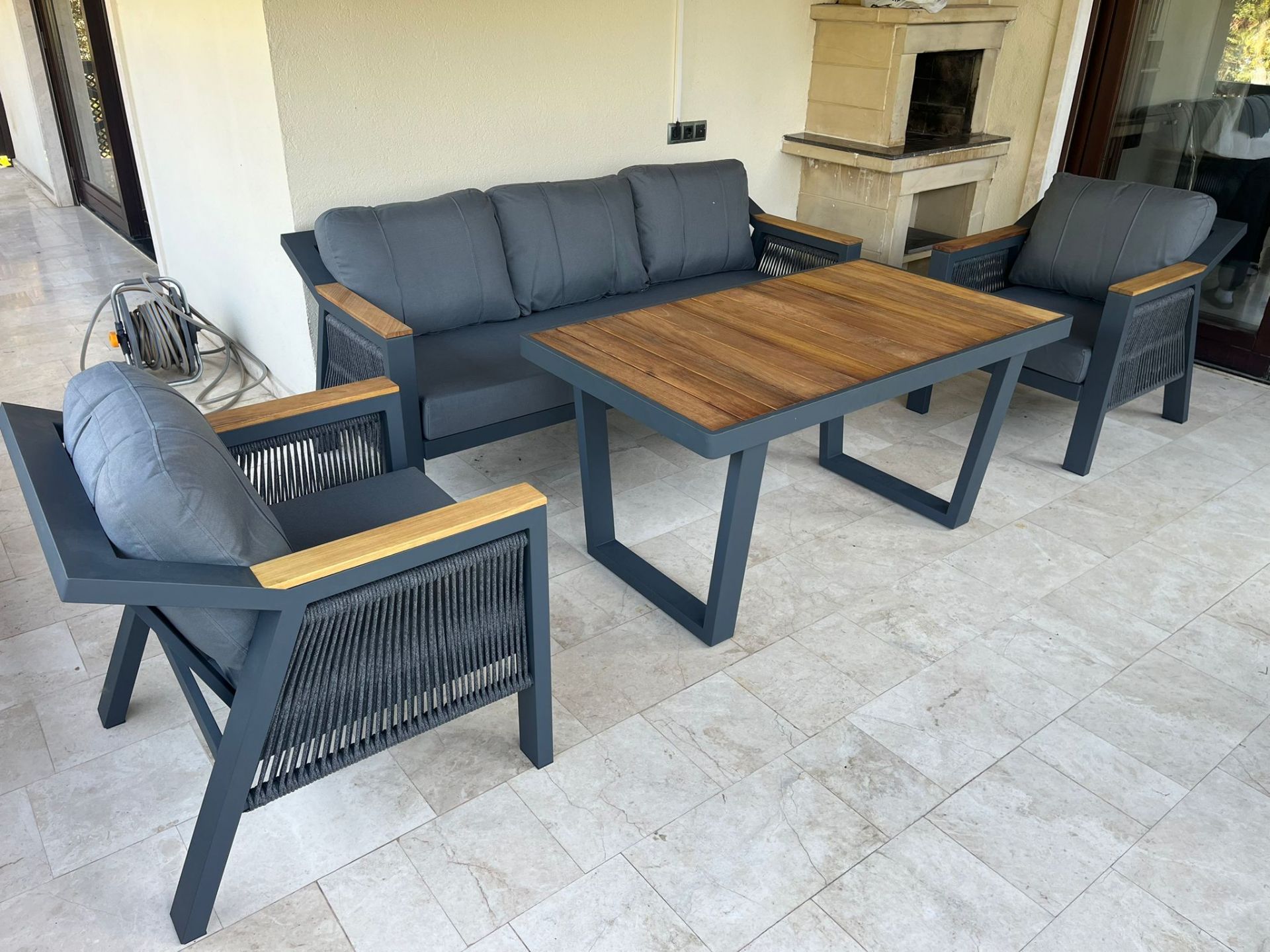 ATLAS PLUS ALÜMİNYUM OTURMA SETİ